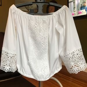 White Express blouse